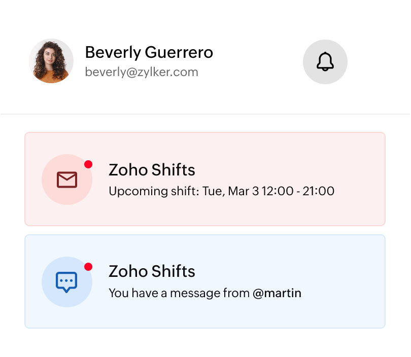 Always keep your staff informed