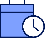 Icon representing scheduling feature