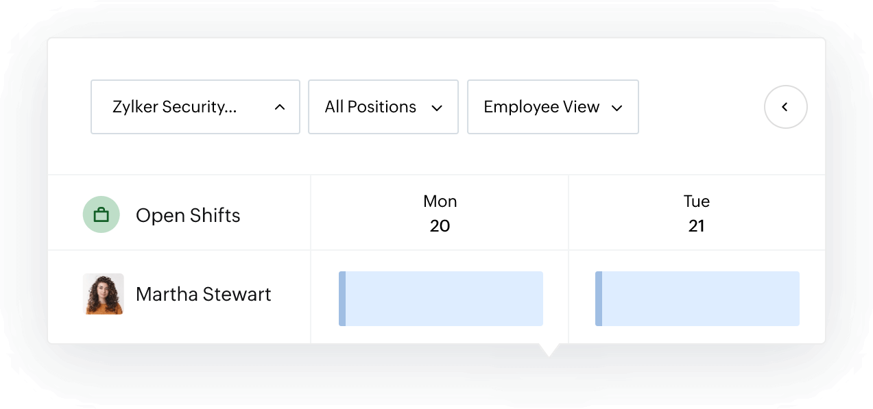 Security scheduling software streamlines and ensures staff availability.