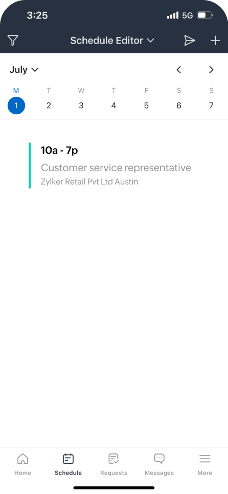Sync schedules to your calendar