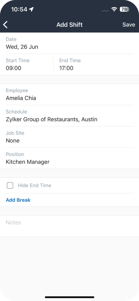 Manage schedules with ease