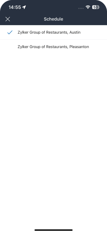 Handle multiple business locations