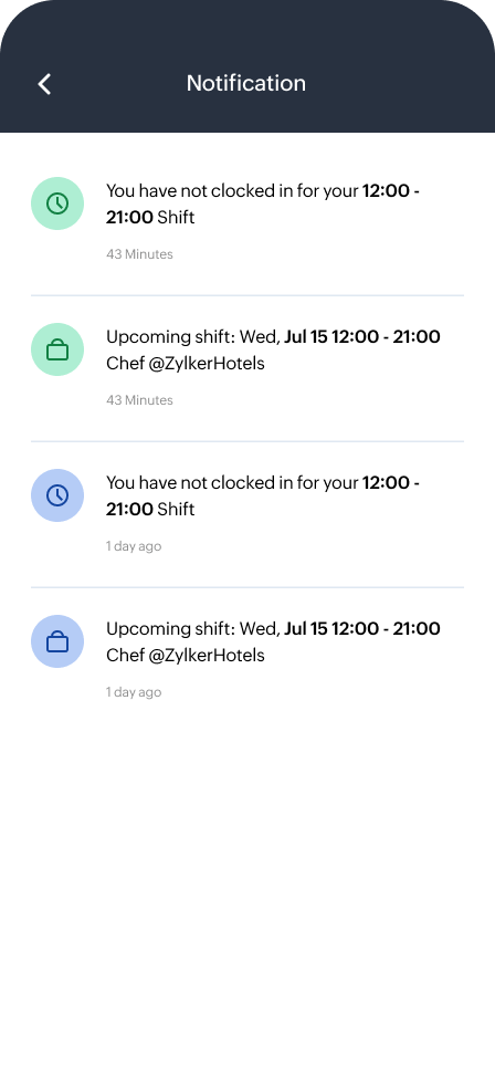 Keep your staff informed