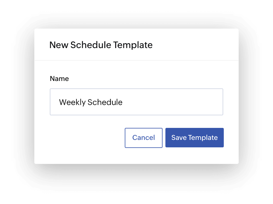 Simplify staff schedule creation