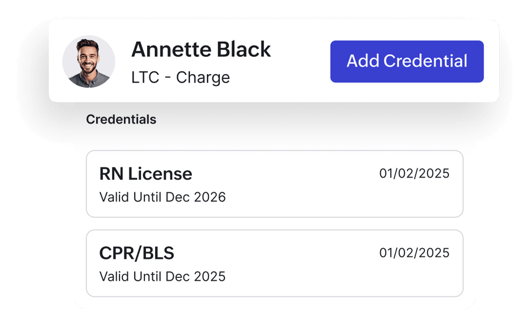 Credential tracking preview