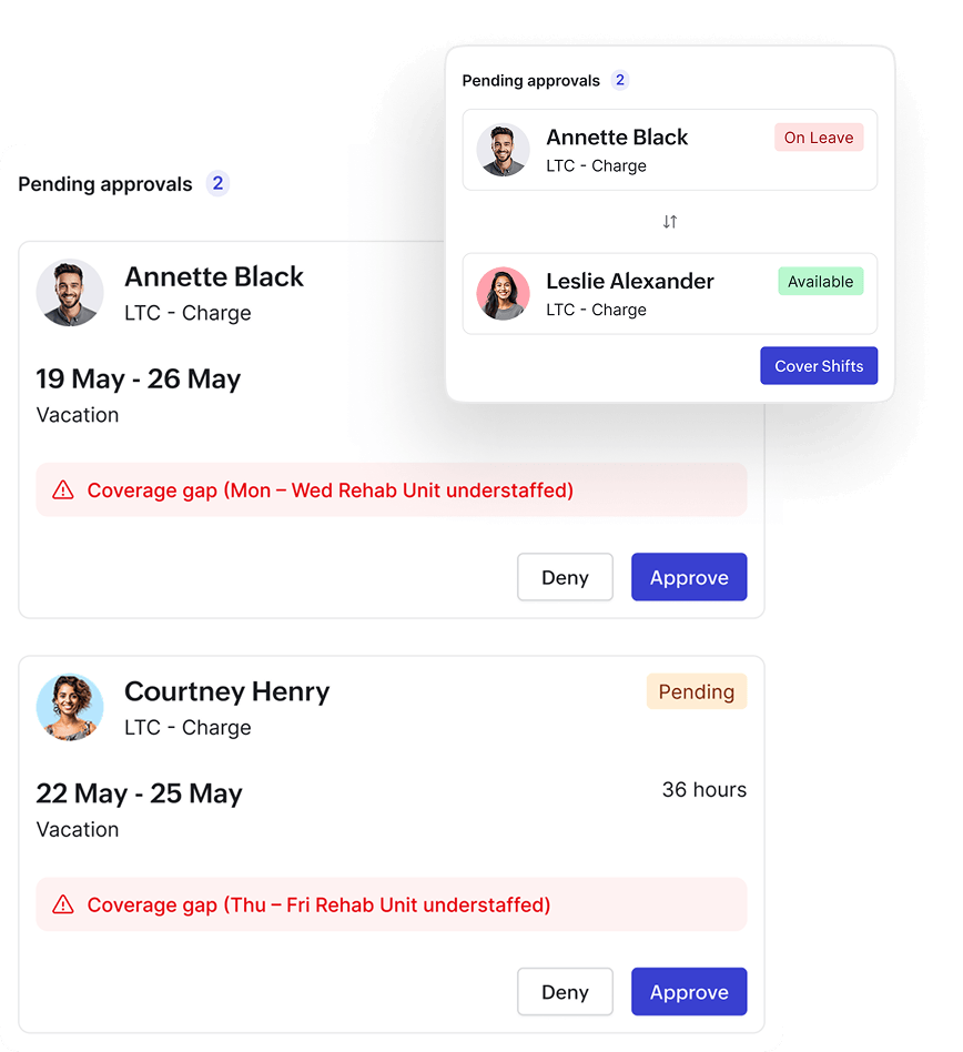 Leave management preview