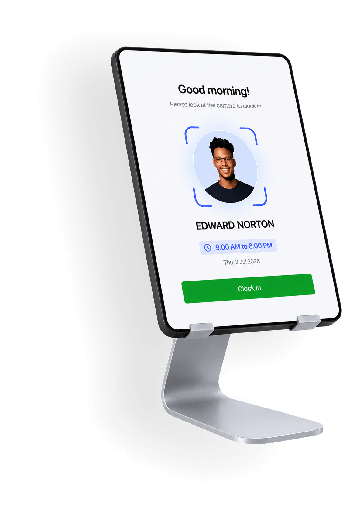 Zoho Shifts kiosk app