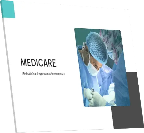 Cover slide on of a healthcare presentation