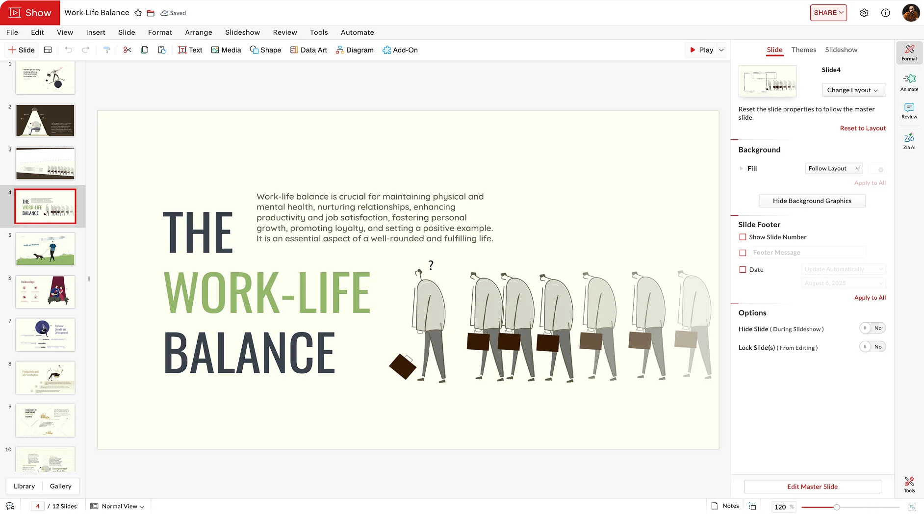Data security presentation slide