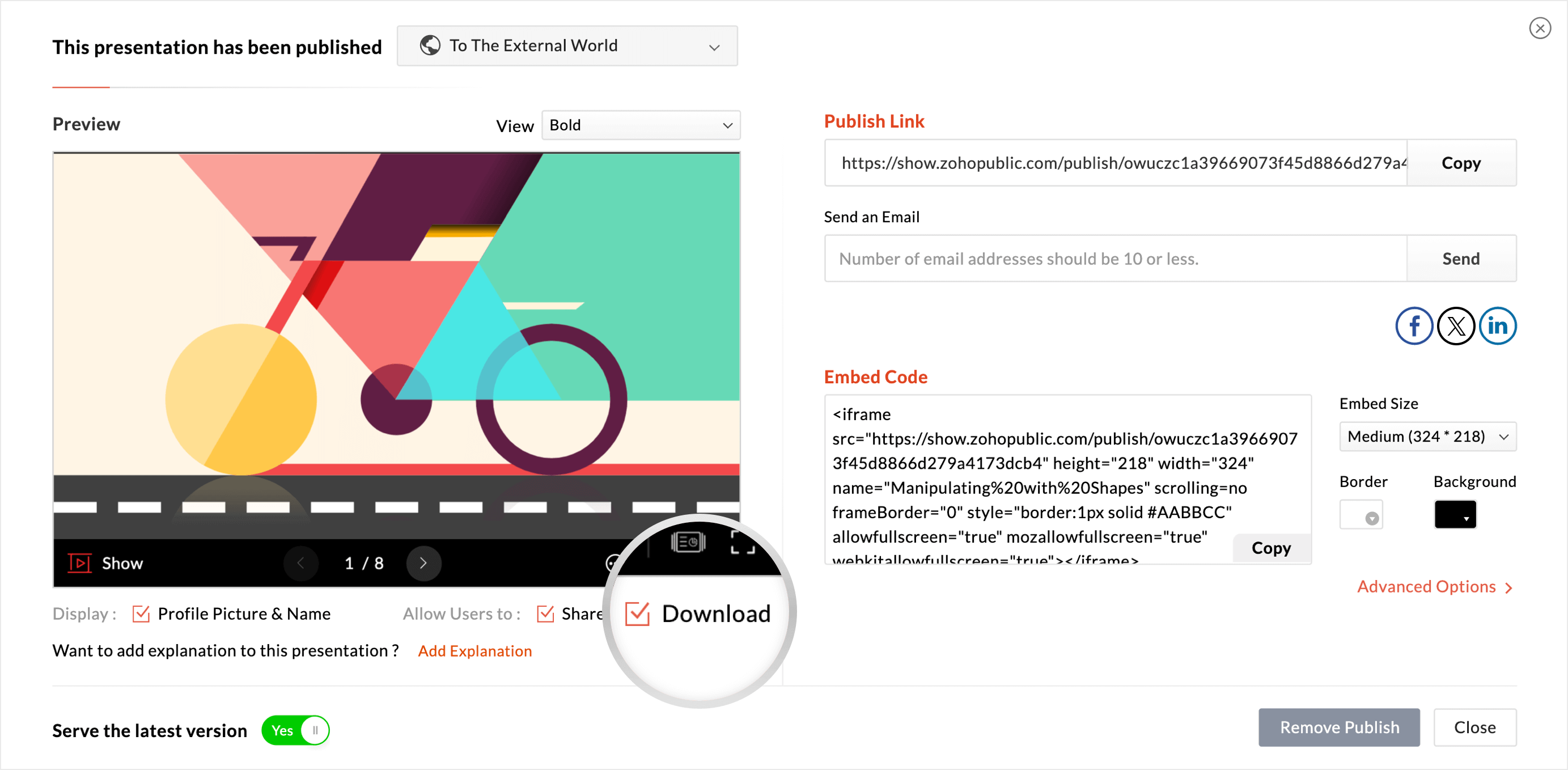 Download presentations