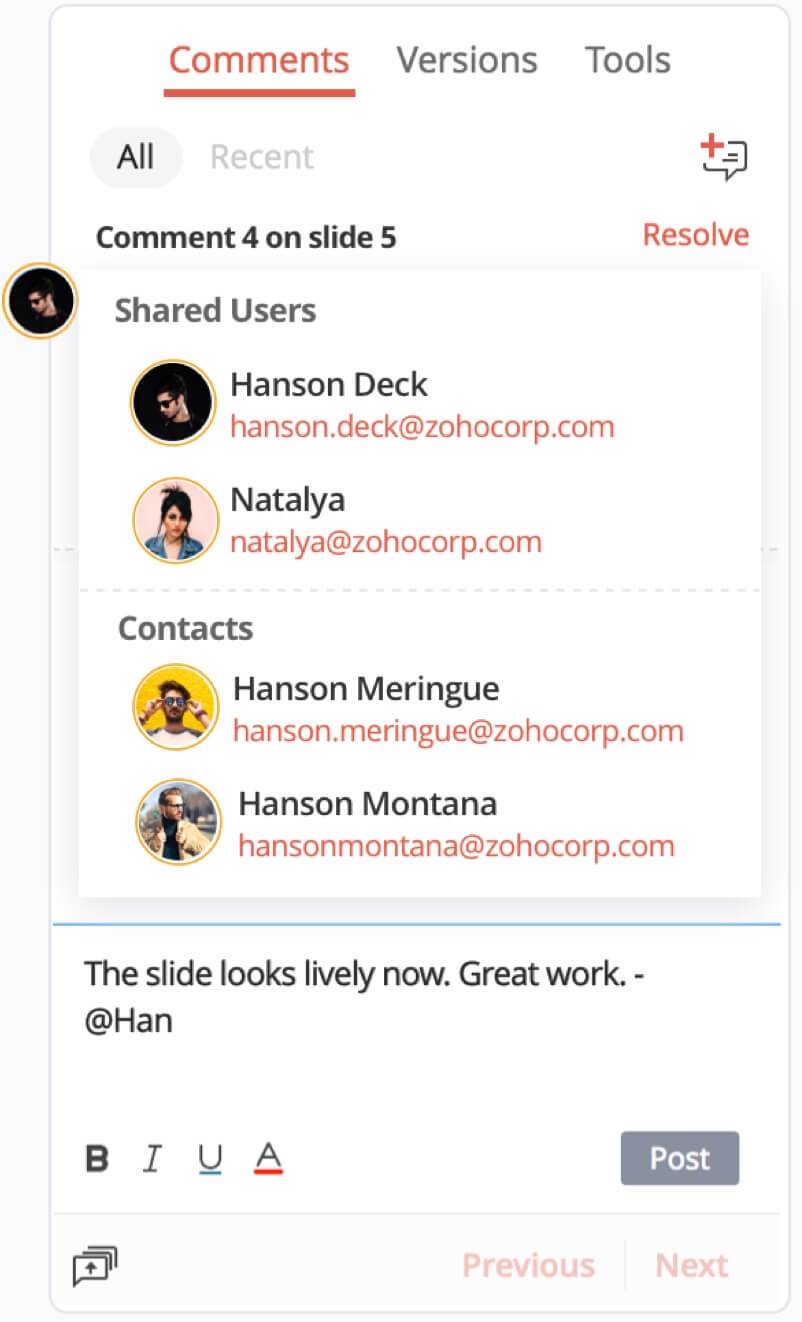 notifiche per gli utenti