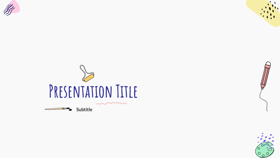 Art presentation theme