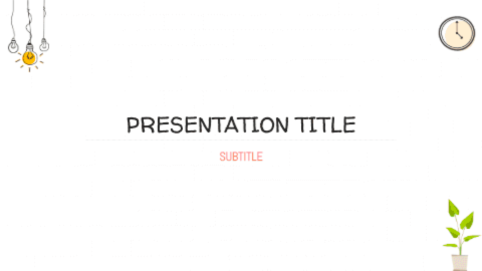 Brainstorm presentation theme