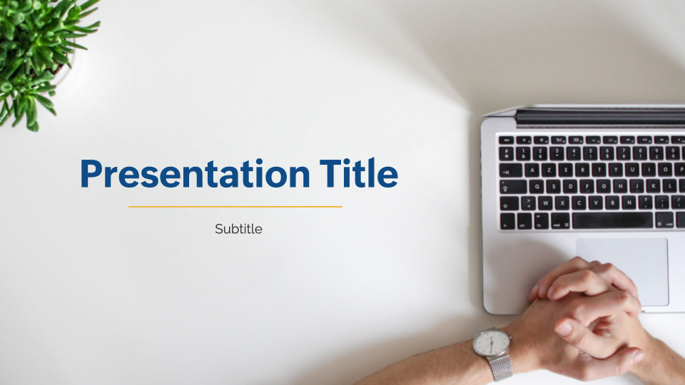 Classic presentation theme