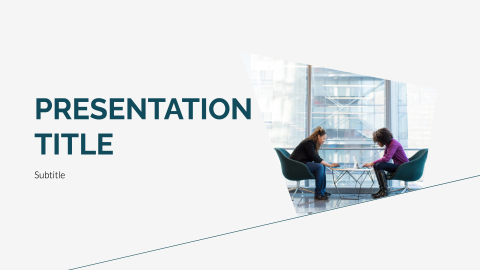 Corporate presentation theme