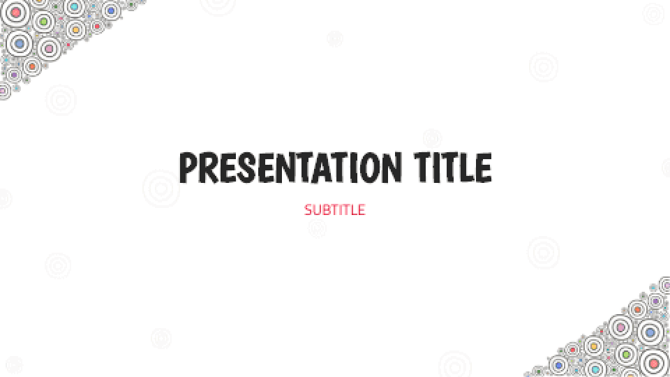 Doodles presentation theme