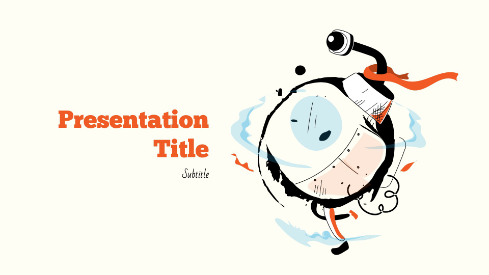 Eccentric presentation theme