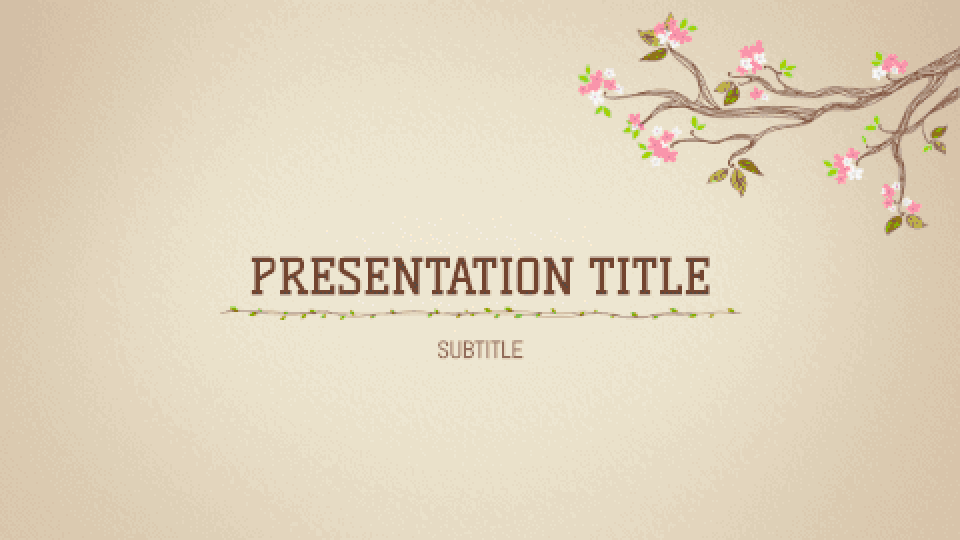 Elegance presentation theme