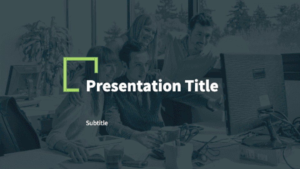 Experimental presentation theme