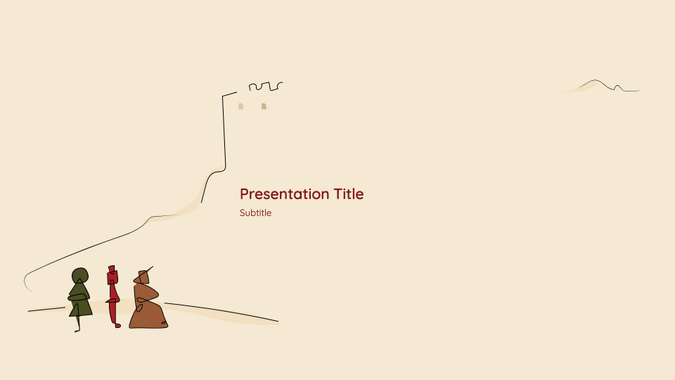 Folklore presentation theme