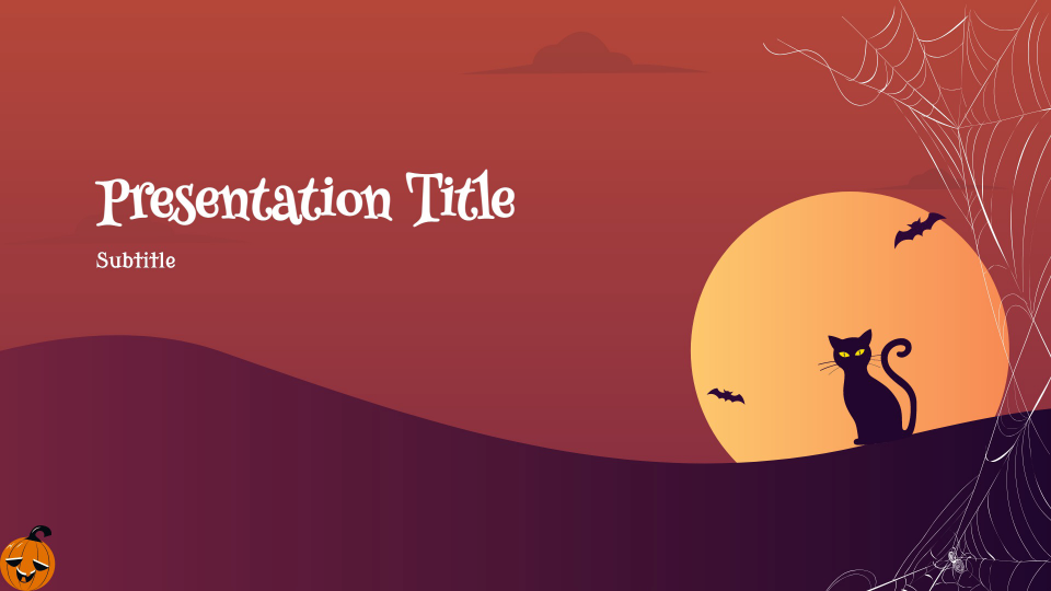 Halloween presentation theme