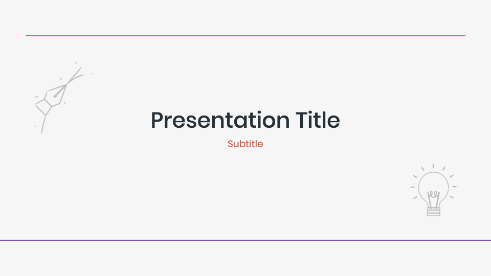Ideation presentation theme
