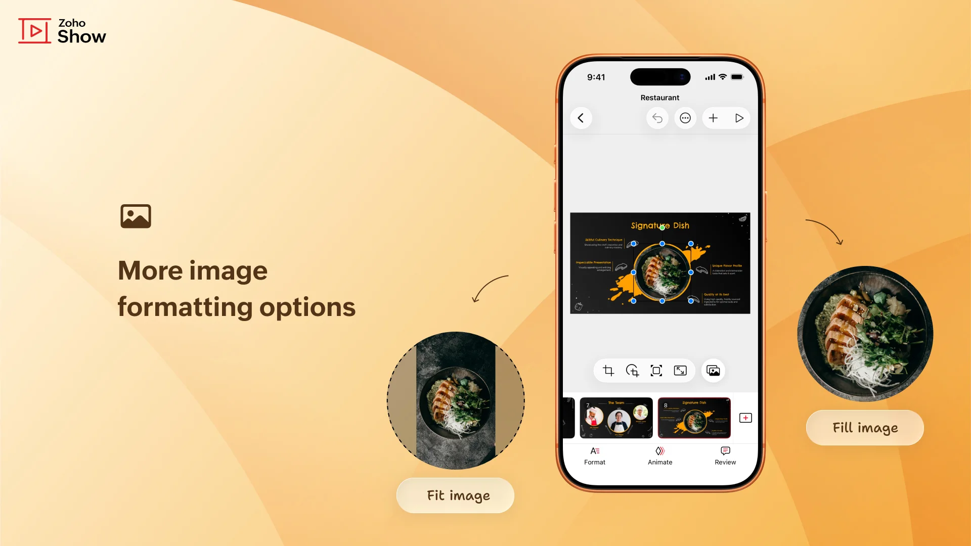 All new Zoho Show