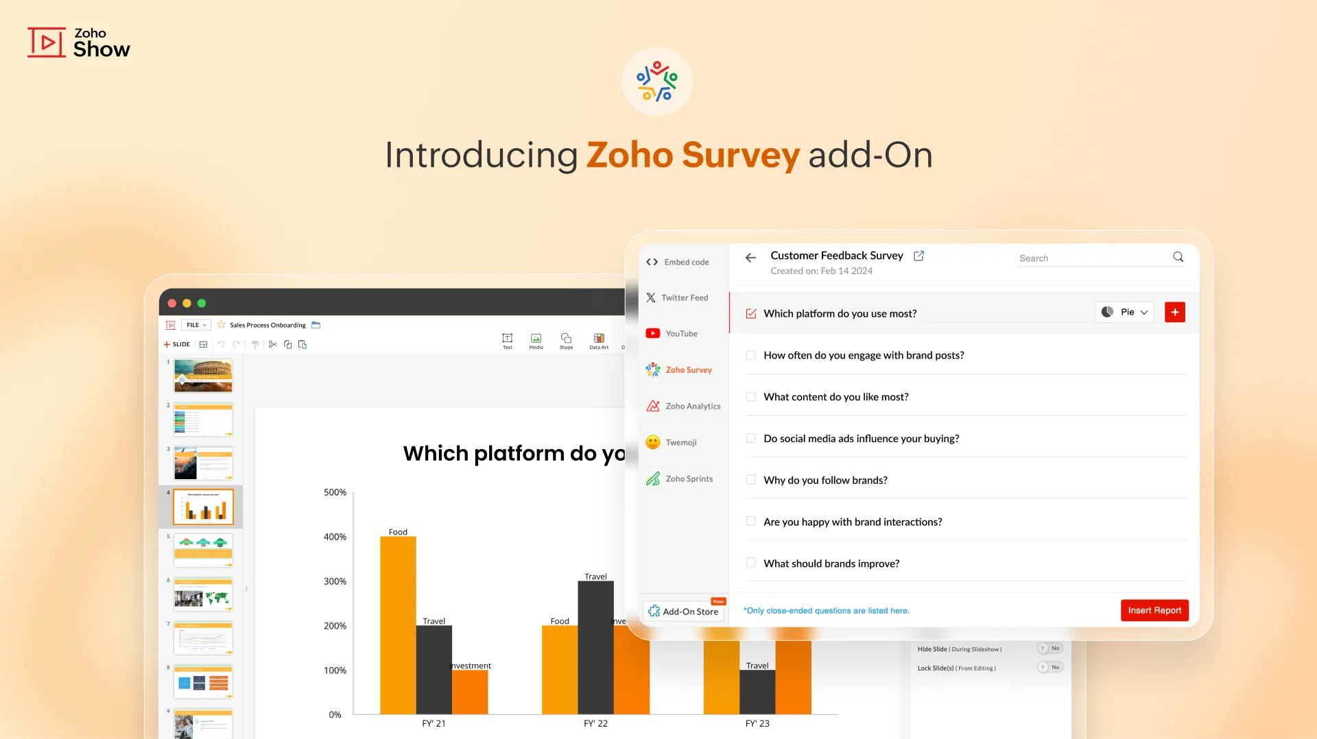 All new Zoho Show