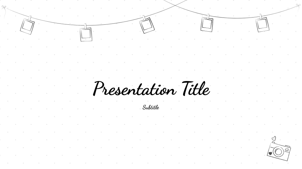 Memories presentation theme