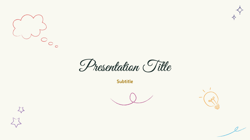 Notebook presentation theme