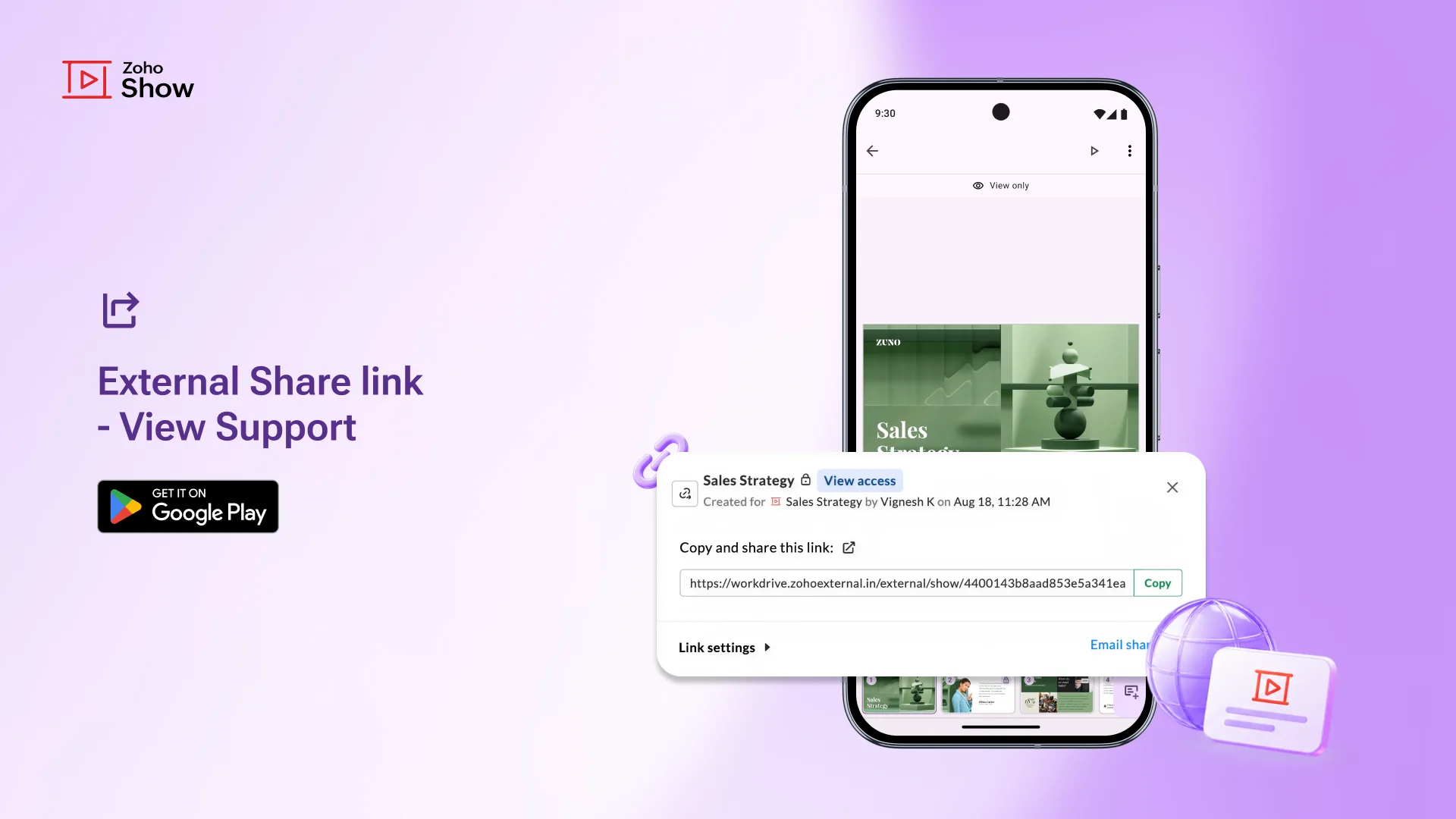 All new Zoho Show