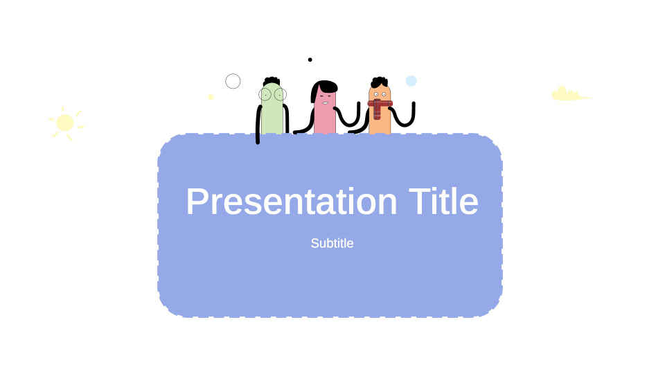 Puppets presentation theme