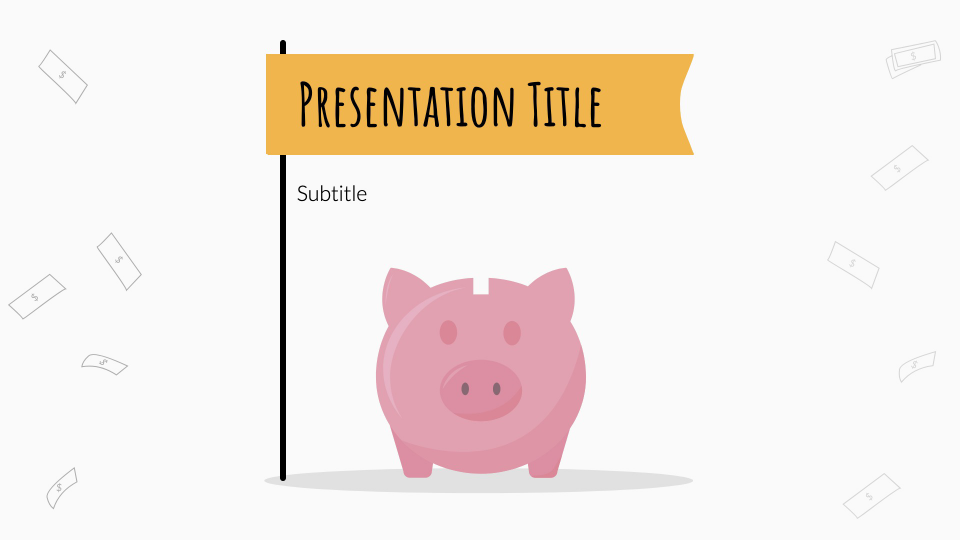Savings presentation theme