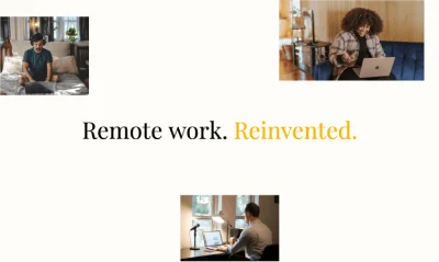 Remote work presentation slide