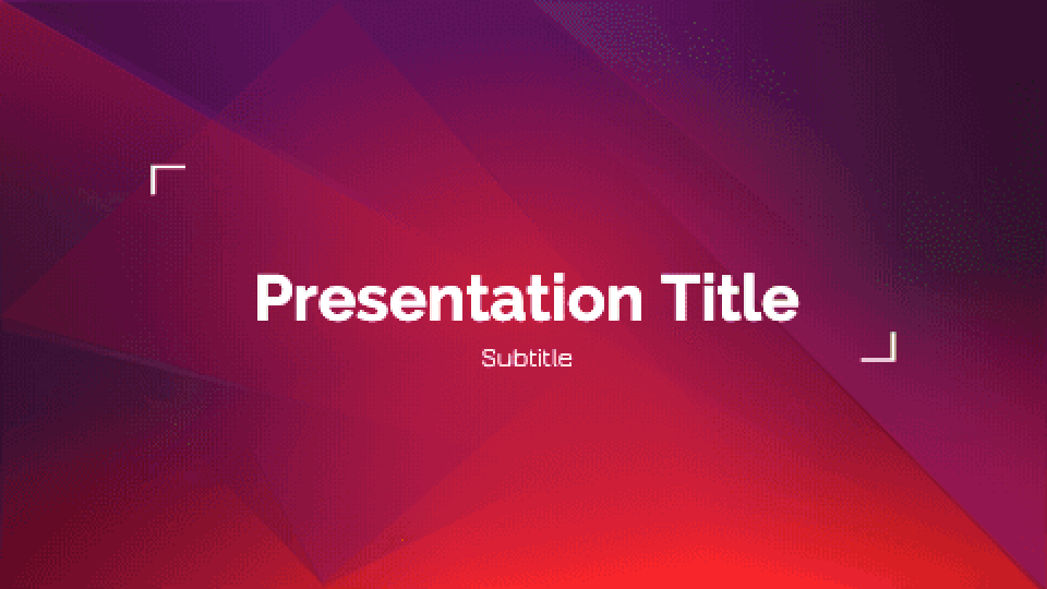 Theatrical presentation theme