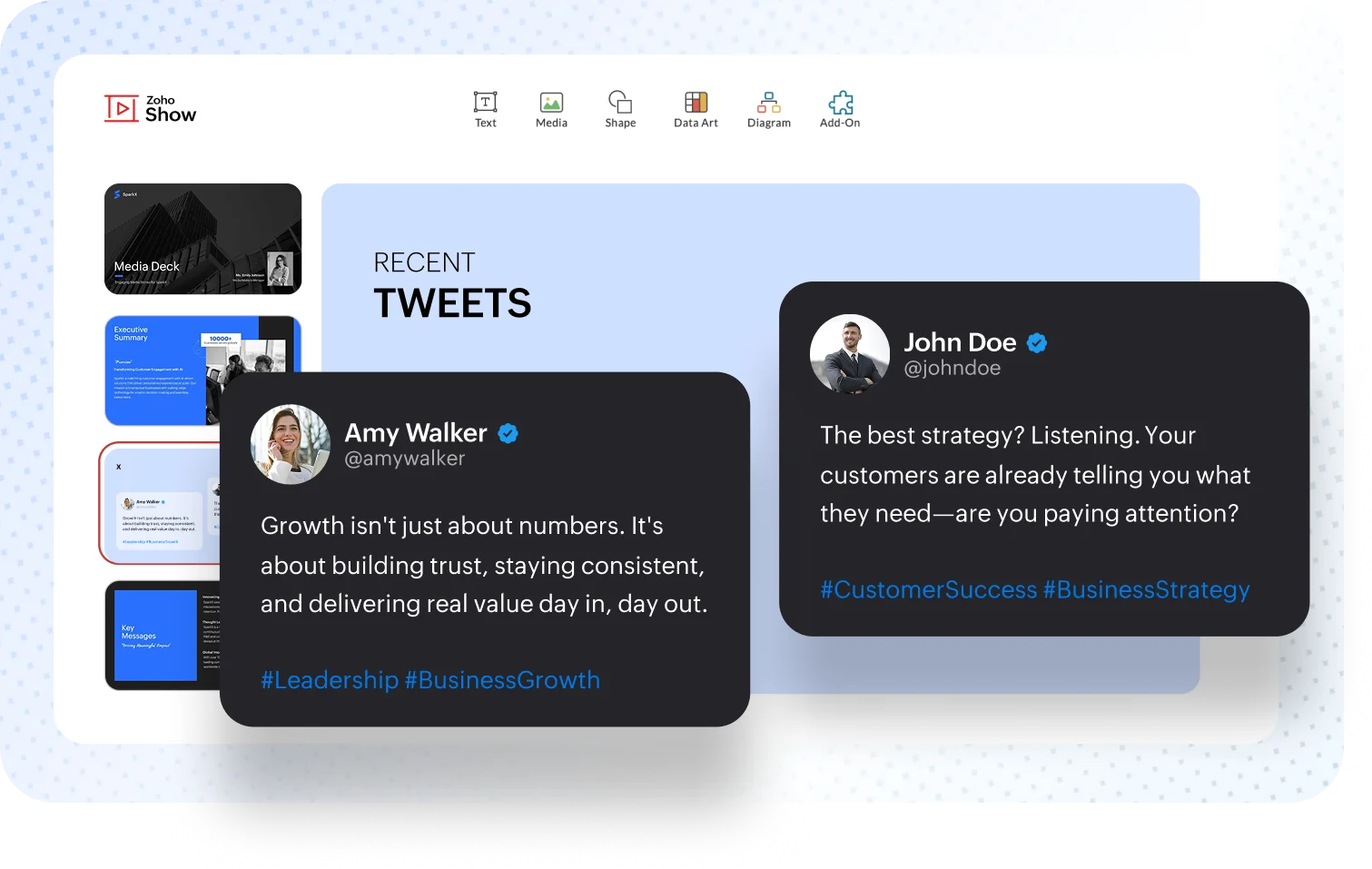 Twitter Feed Mockup