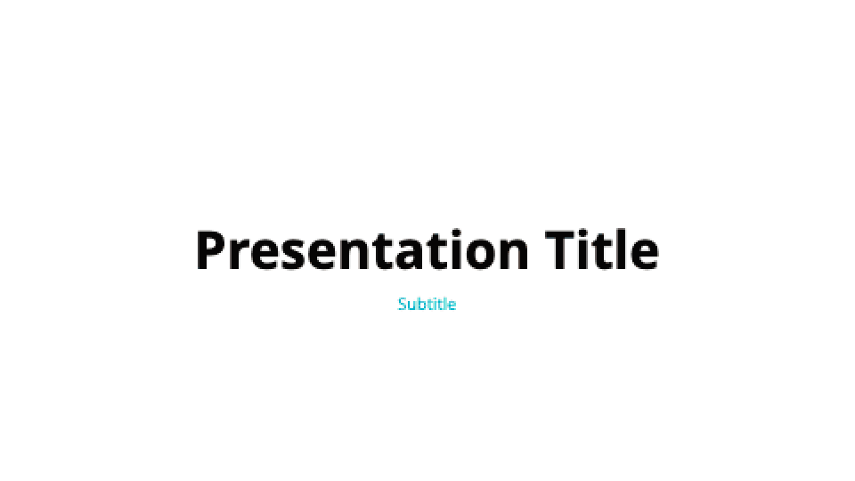 Whitepaper presentation theme