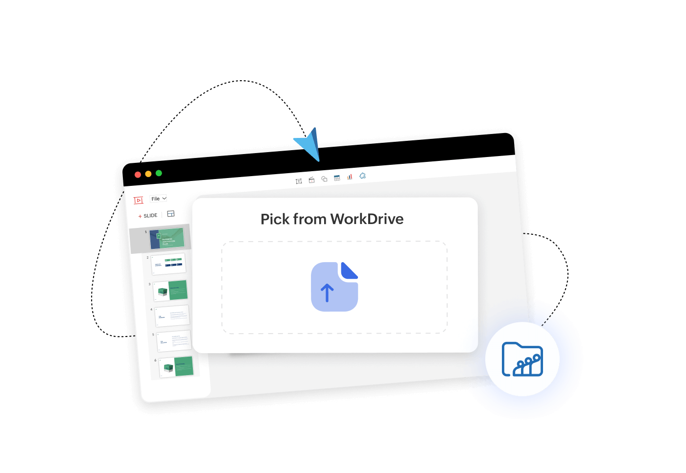 Importing files from Zoho WorkDrive