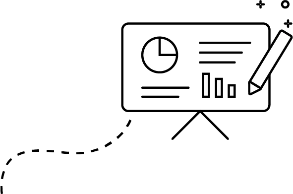 An illustration of a presentation