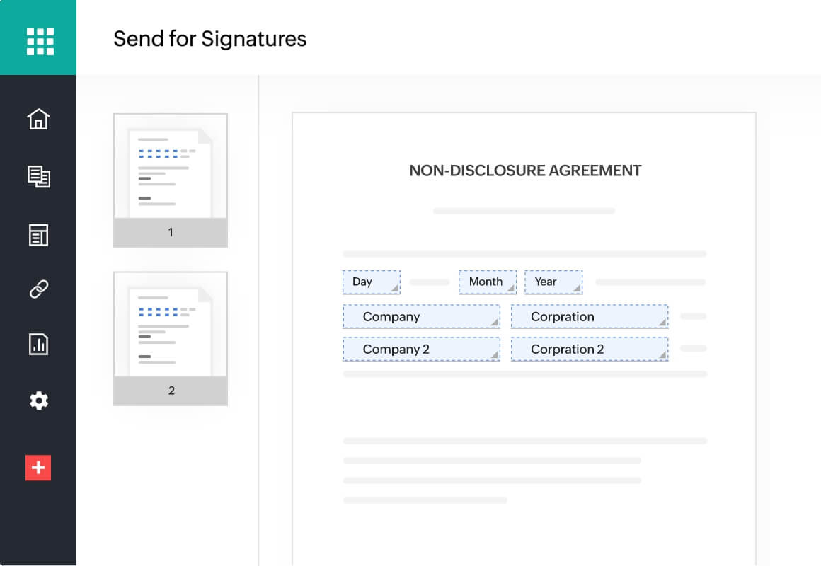 Collect signatures more efficiently