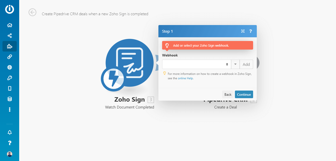 Build scenarios in a few clicks