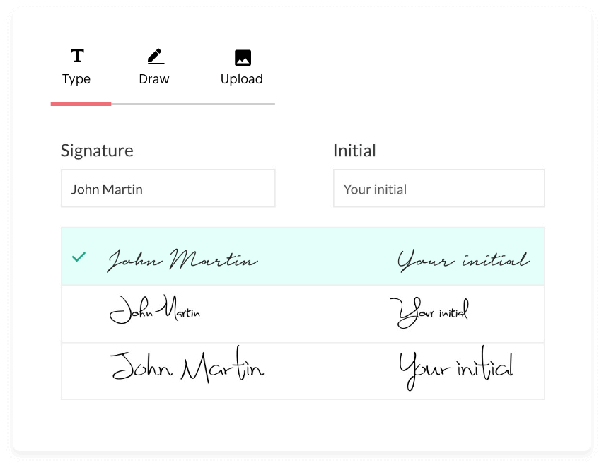 sign documents