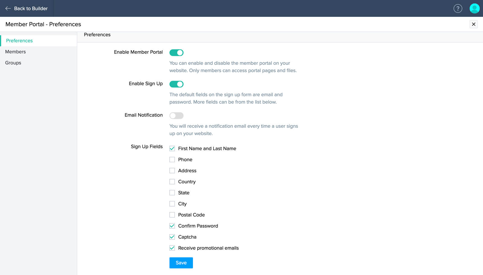 Member Portal