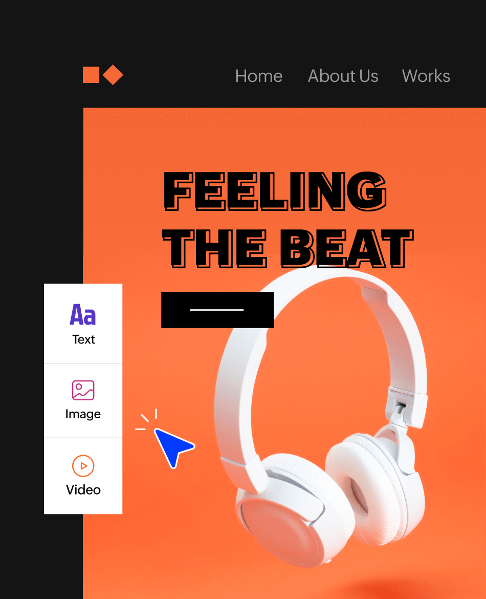 Drag and drop builder