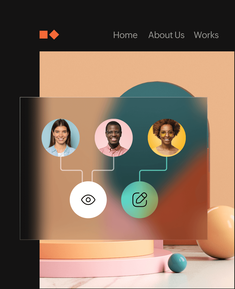 Discreet organization private sites