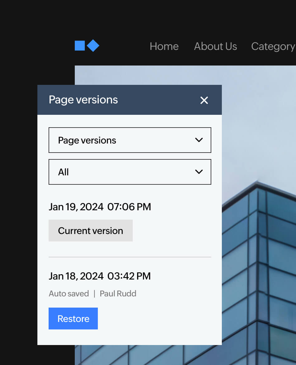 editable-page-versions