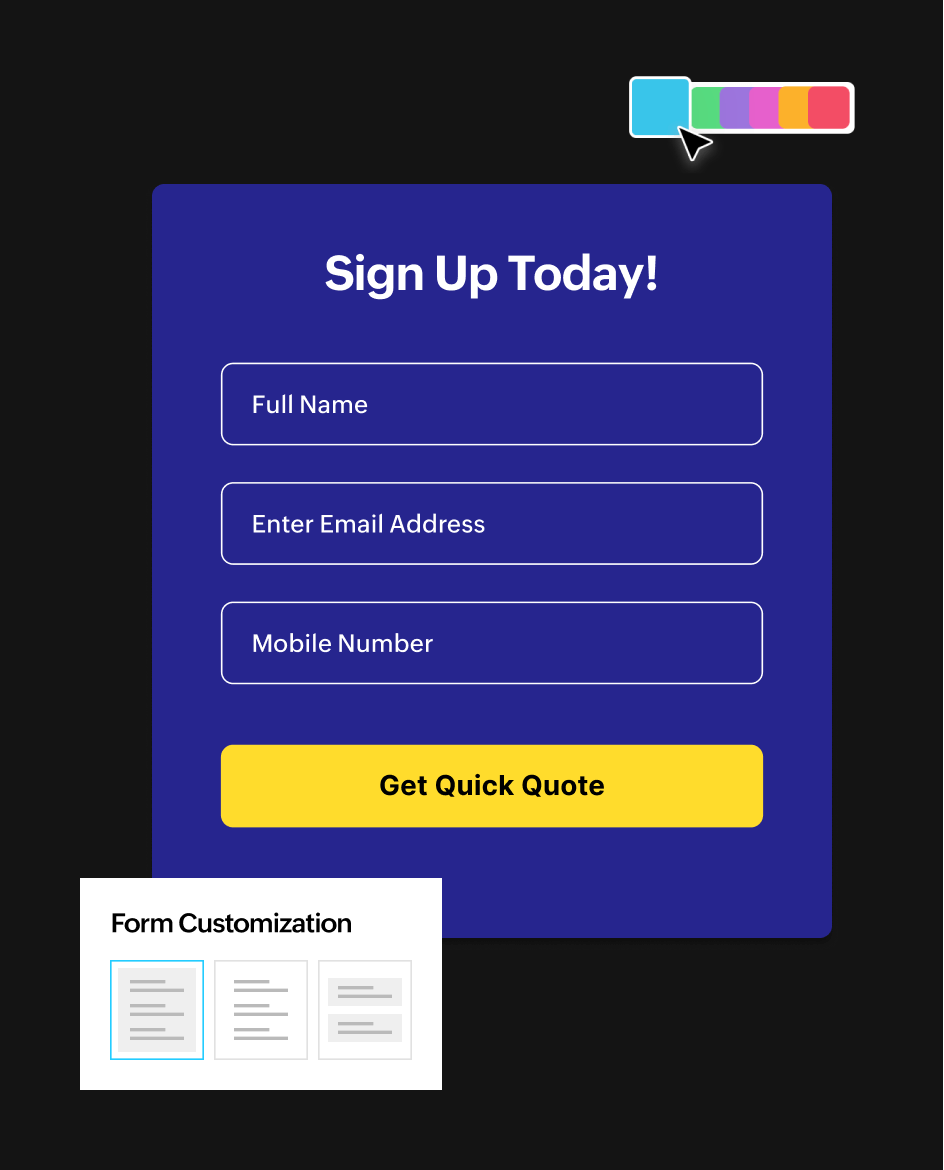 Unlock endless possibilities with versatile Zoho Forms