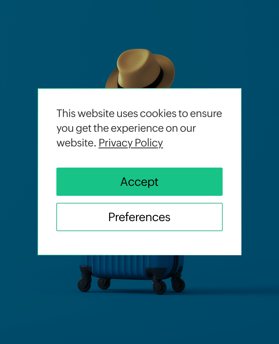 User-friendly cookie bar enablement