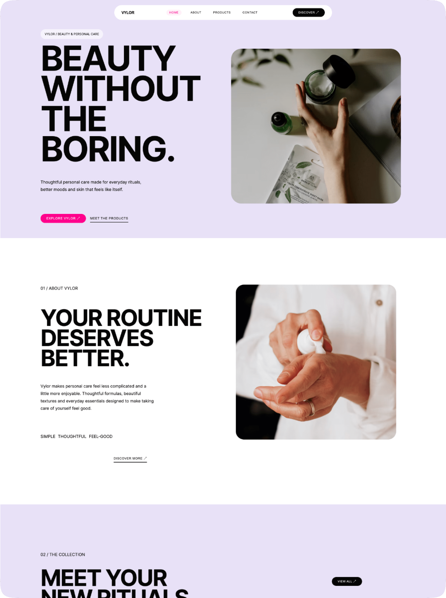 True Blooms flower shop website template