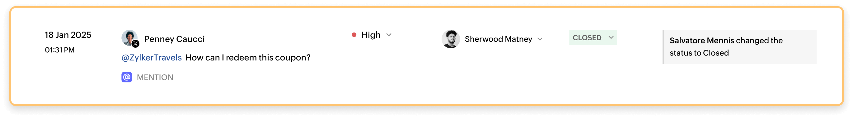 Reports directly in your inbox